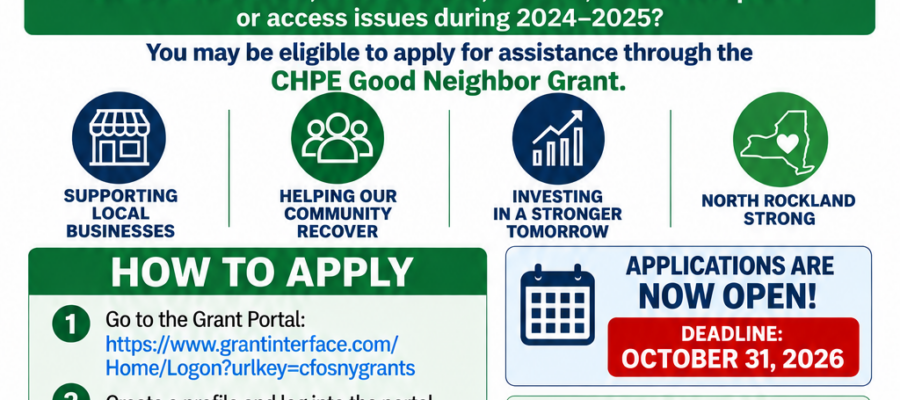 CHPE Good Neighbor Grant Applications Are Now Open
